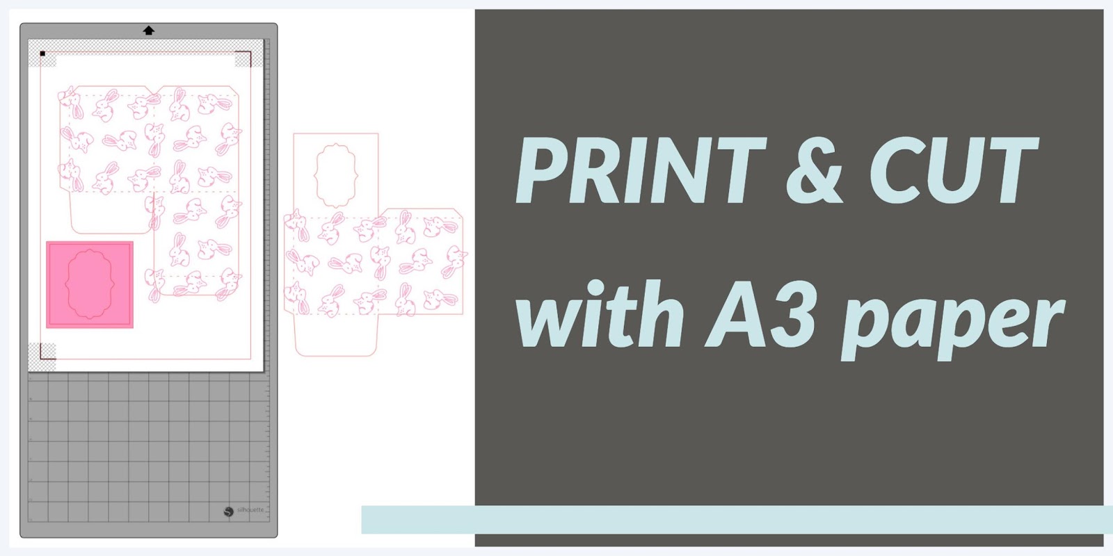 Crafting Quine: Print & Cut with A3 Card and Paper